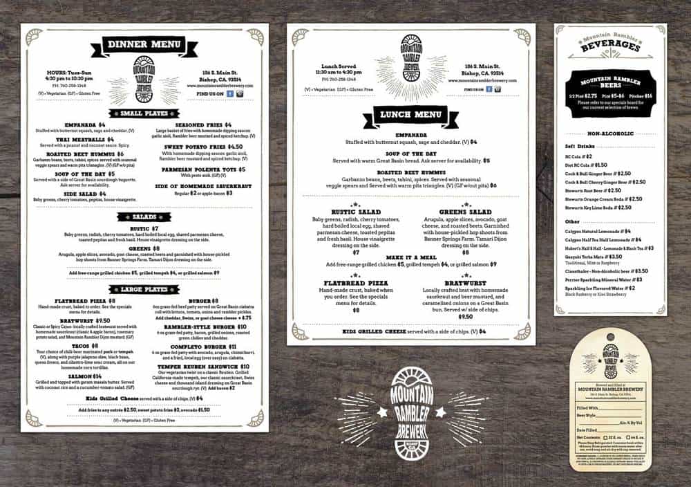 menu sample 29641