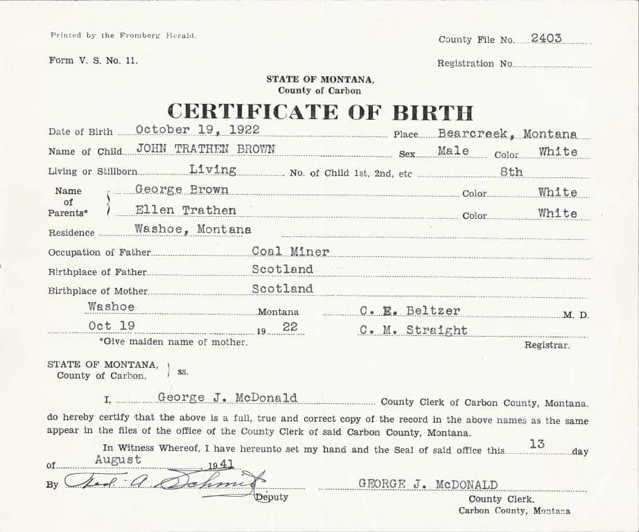 21 Free Birth Certificate Template Word Excel Formats