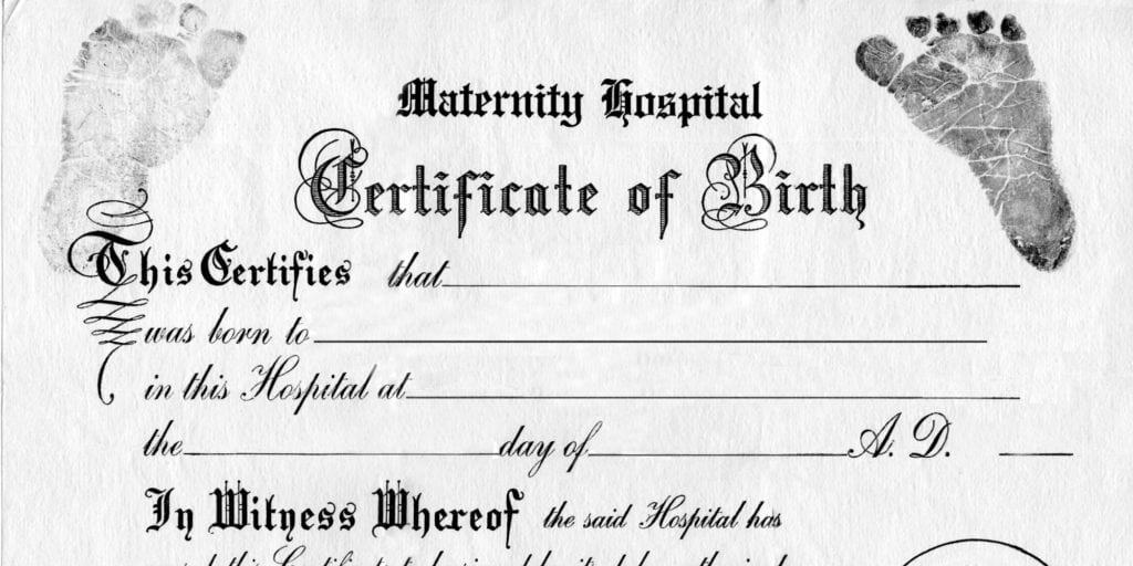 21  Free Birth Certificate Template Word Excel Formats