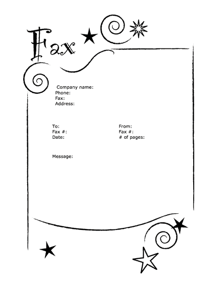 Fax Cover Sheet sample 10.461