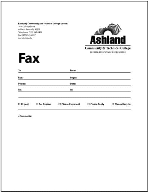 Fax Cover Sheet sample 12.41