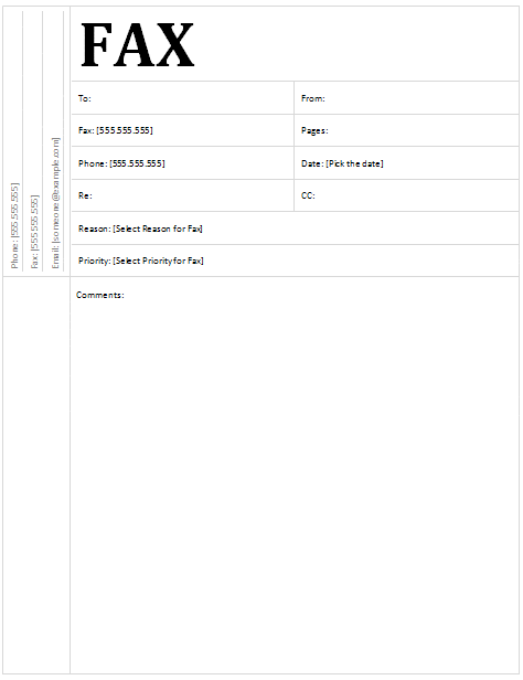 Fax Cover Sheet sample 3941