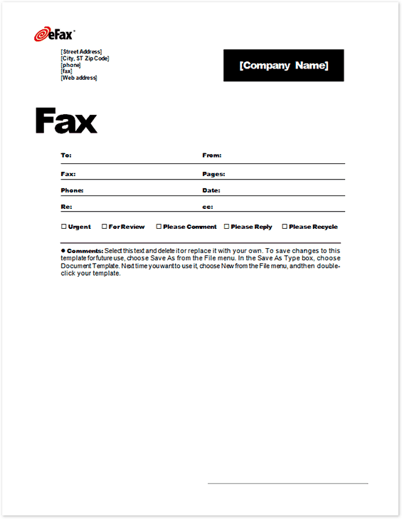 Fax Cover Sheet sample 6941