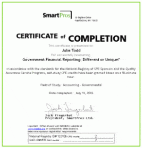 Free Certificate of Completion example 16.941