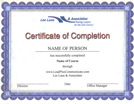 Free Certificate of Completion example 23.941