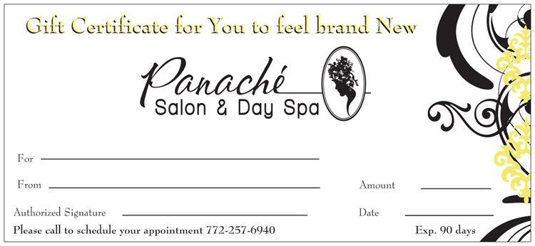 Free Gift Certificate sample 20.941