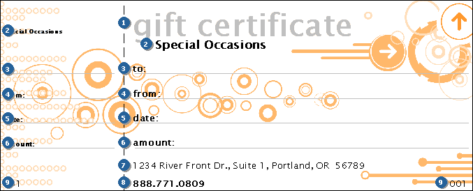 Free Gift Certificate sample 21