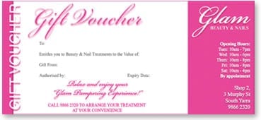 Gift Voucher sample 5941