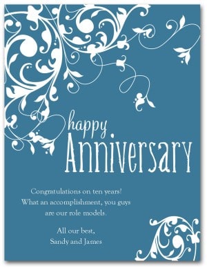 Happy Anniversary Card 3641s