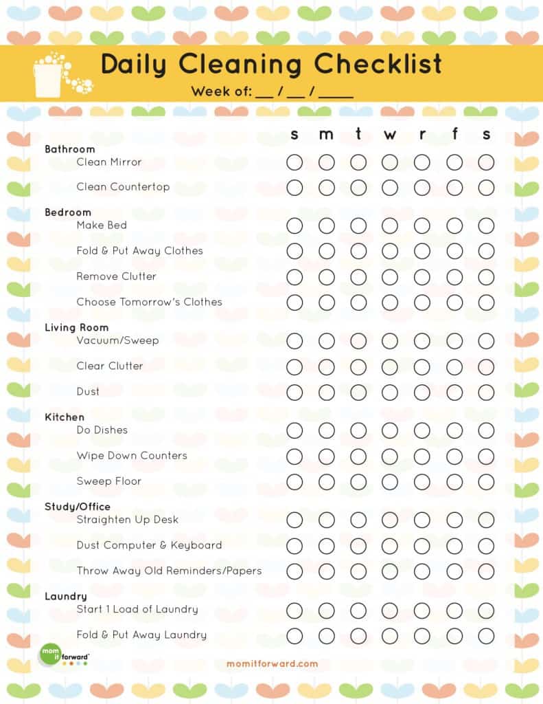 What Is A Cleaning Checklist