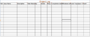 23+ Free Project Log Templates in Word Excel PDF