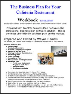 business plan of small restaurant
