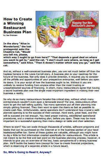 Restaurant Business Plan example 21.964