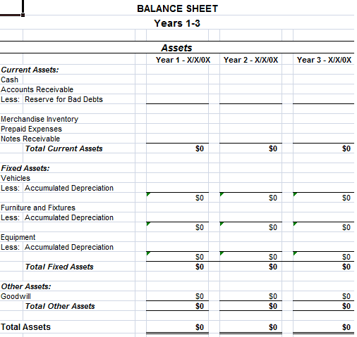 balance sheet template 594