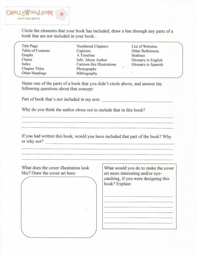 FREE Book Report Template