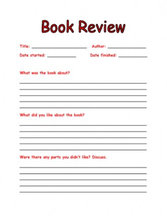 book report example 497