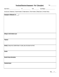 44+ Free Assessment Templates in Word Excel PDF Brochure