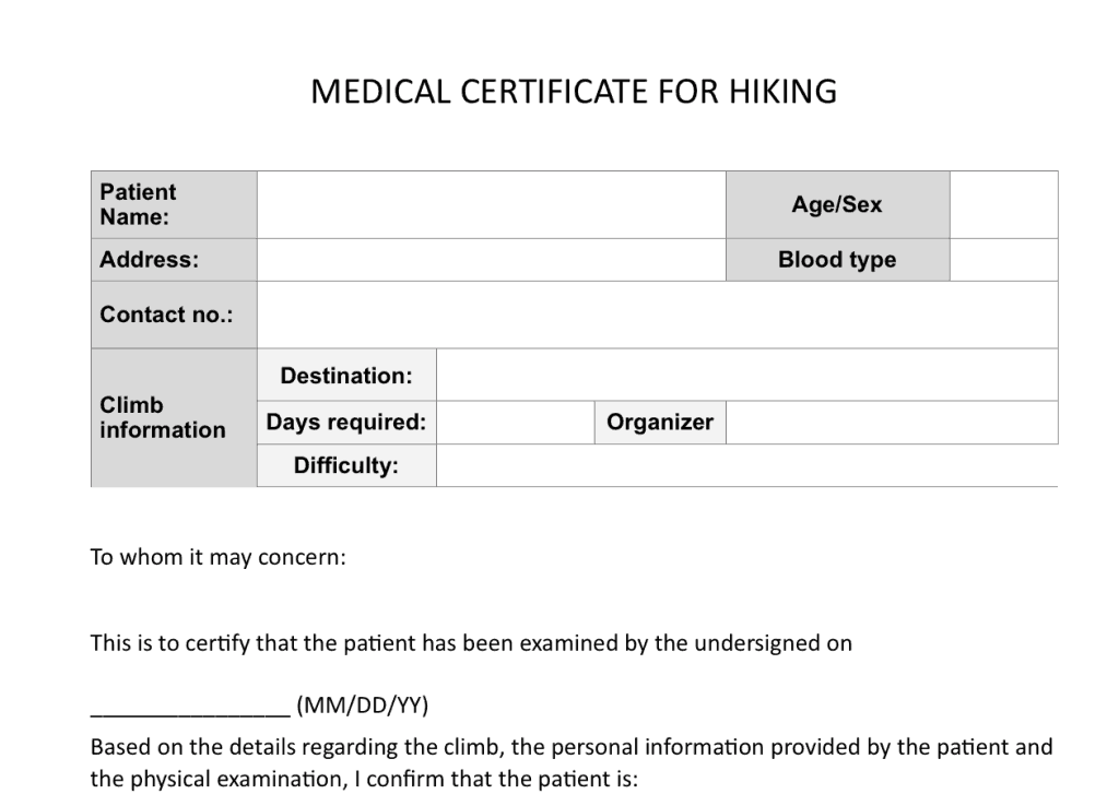 21 Free Medical Certificate Templates Word Excel Formats 4037