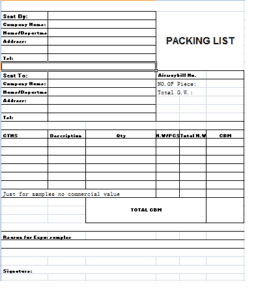 21+ Free Packing List Template - Word Excel Formats