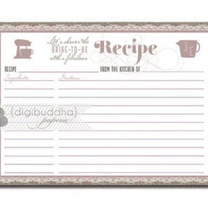 21+ Free Recipe Card Template - Word Excel Formats