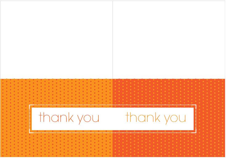 thank you card template 3641