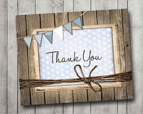 thank you card template 4941