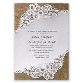 wedding invitation sample 8461