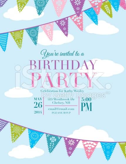 Birthday Invitation Template 5941