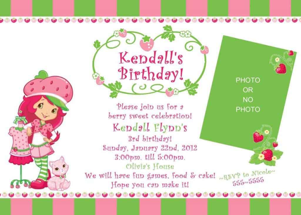 Birthday Invitation sample 15