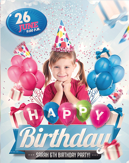 Birthday Invitation sample 941