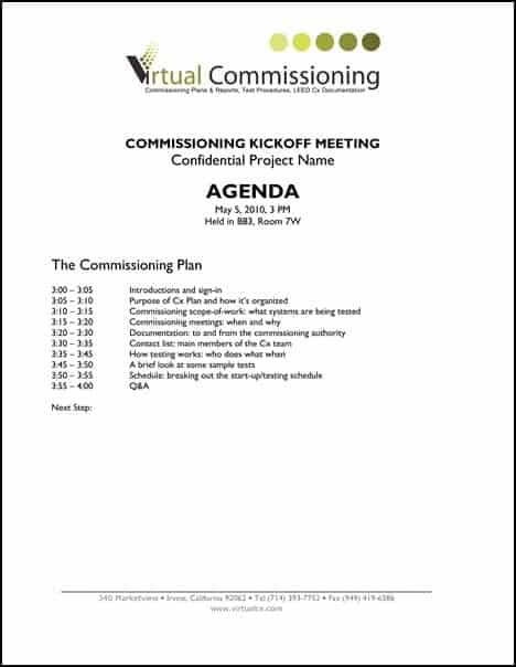 meeting agenda sample 494