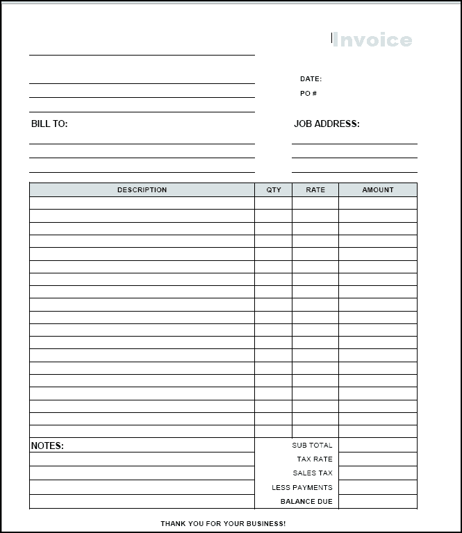 sales invoice sample 241