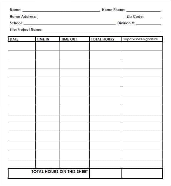 time sheet sample 11.41