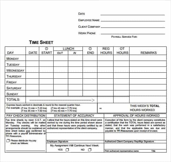 time sheet sample 16.41