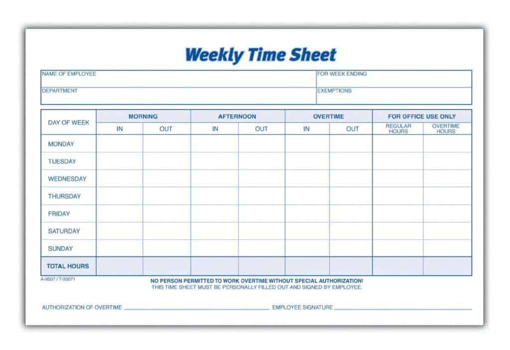 time sheet sample 341