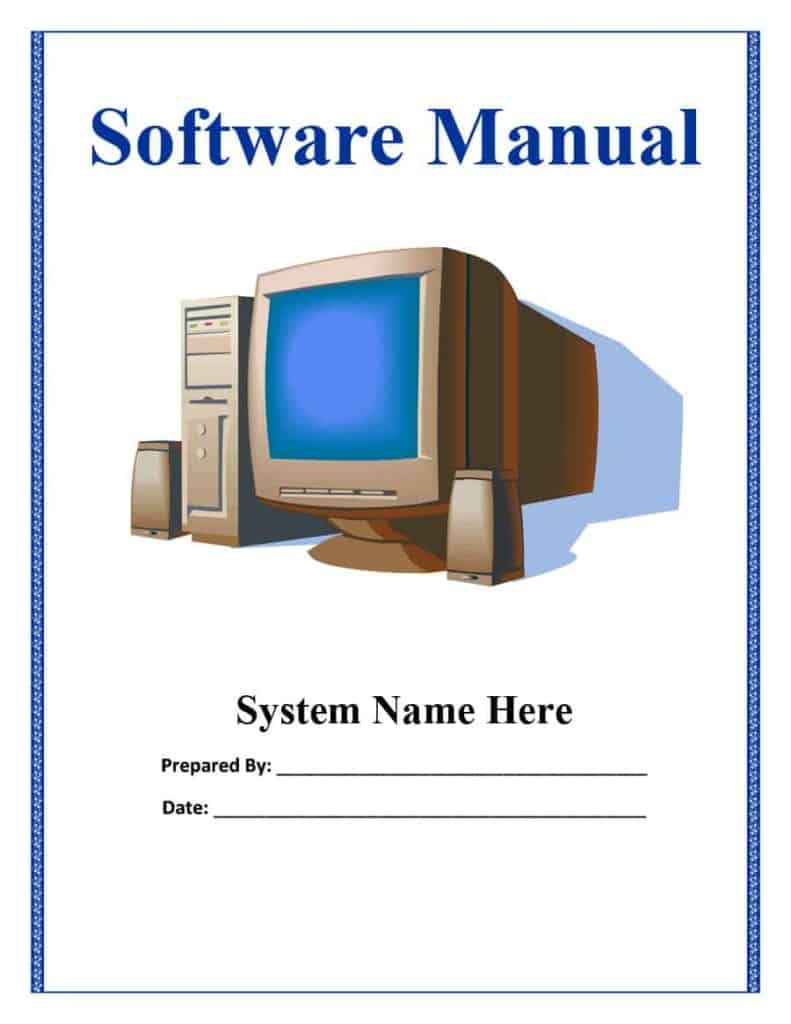 free-user-manual-template