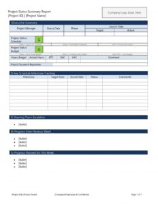 21+ Free 11+ Free Progress Report Templates - Word Excel Formats